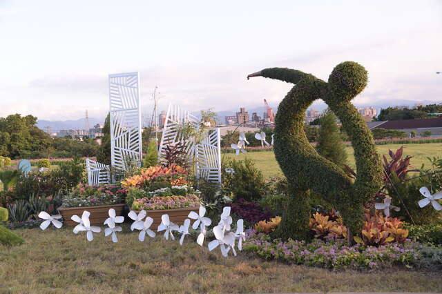洲美蜆仔港公園(潮州蜆仔港公園 造景 攝影/高讚賢)