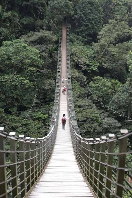 竹山天梯風景區(梯子吊橋)