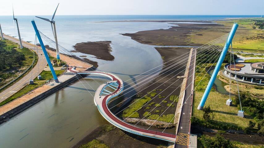 高美濕地景觀橋