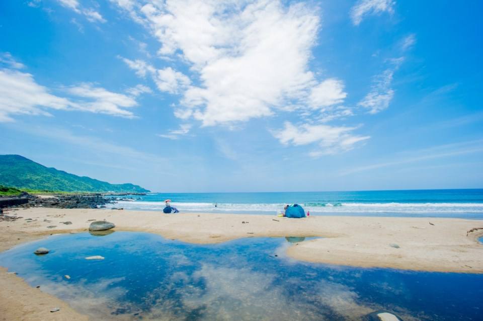 金沙灣海濱公園(沙灘一景)
