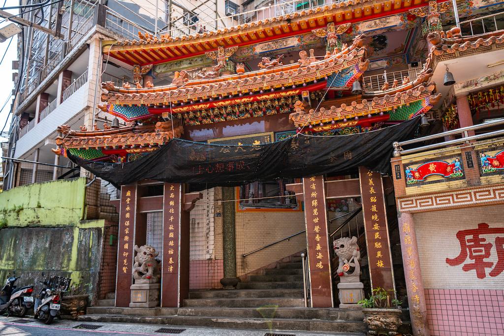 老大公廟(場地入口景)